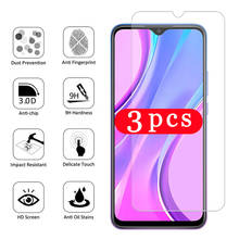 3Pcs tempered glass for xiaomi redmi 9C 9A note 9 9S pro max protective film phone screen protector on the glass smartphone 2024 - buy cheap