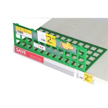 Label Holder Tray Rack Shelf Edge Display Clear Scanner Rail Price Tag Card Sign Frame Pop Clip Talker Self-adhesive Data Strip 2024 - buy cheap
