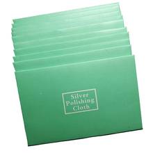 Paquete Individual de cartón para limpieza de joyas, paquete de gamuza de pulido de plata, 100 Uds. 2024 - compra barato