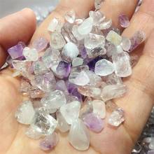 100G Natural amethyst super seven crystal tumbling crystal healing specimen gem mineral family desktop aquarium decoration 2024 - buy cheap