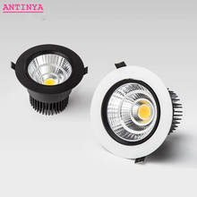 Super Bright Recessed LED Dimmable Downlight COB 5W 7W 9W 12W 15W 18W LED Ceiling Spot Light LED Ceiling Lamp AC 110V 220V 2024 - buy cheap