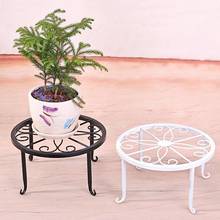 Plant Stand Floor Flower Pot Rack Round Iron Home Garden Indoor Balcony Decor  design potted stander for home and garden lovers. 2024 - buy cheap