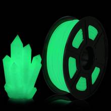 Filamento PLA que brilla en la oscuridad, suministros de Material de impresión para impresora 3D, bolígrafos de dibujo, consumibles, 1KG/carrete de 1,75mm 2024 - compra barato