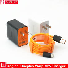 Carregador de oneplus 7t pro original, adaptador de 30w, one plus 7 7 pro, carregamento de urdidura ue/eua, 5v/6a, 30, carregador 6a, cabo usb tipo c 2024 - compre barato