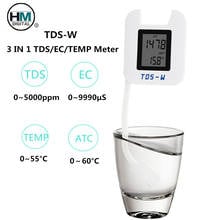 Monitor Digital de calidad del agua para piscinas, medidor de temperatura 3 en 1, TDS EC, TDS-W, TDS, para acuarios de agua potable, 30% de descuento 2024 - compra barato