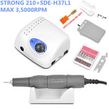 65W Strong 210 BTmarathon SDE-H37L1 Brushless Nail Drills Manicure Machine Pedicure Electric Strong 35000RPM File Bits 2024 - buy cheap