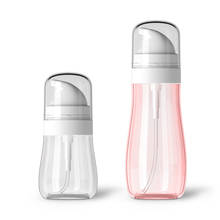 Botellas Vacías transparentes con pulverizador, Mini contenedor rellenable de plástico de 50ml/100ml, envases cosméticos vacíos, Libres de Tóxicos y seguros, 1 ud. 2024 - compra barato