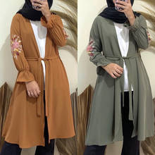 Eid Mubarak Short Open Abaya Turkey Kimono Femme Cardigan Muslim Hijab Dress Abayas For Women Kaftan Dubai Islam Robe Musulmane 2024 - buy cheap