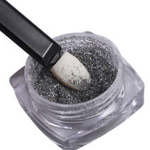 0.2mm Silver Manicure Decoration Laser Powder Nail Art Glitter UV Gel Polish Nail Flakes Designs for DIY Nails Decor At Home 2024 - buy cheap