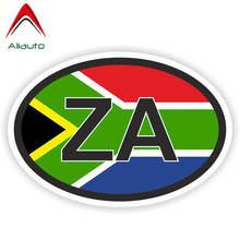 Aliauto South Africa Country Code Flag Decal Automobile Motorcycle Helmet Car Sticker PVC for Suzuki Peugeot Skoda,14cm*9cm 2024 - buy cheap