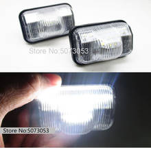 2PCS LED License Number Plate Light Lamp for Daihatsu WAKE  LA700S LA710S CAST LA250S / LA260S CHIFFON CUSTOM LA600F / LA610F 2024 - buy cheap