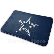 Cowboys-alfombra antideslizante para dormitorio, alfombrilla con logotipo, para el suelo 2024 - compra barato