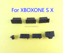 30sets/lot 7 in 1 HDMI-compatible USB Dust Plug for Xbox One X S Silicone Dust Proof Cover Stopper Dustproof Kits Controller 2024 - buy cheap