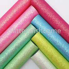 Glitterwishcome 21X29CM A4 Size Vinyl For Bows Neon Glitter Leather Fabirc Faux Leather Sheets for Bows, GM3103B 2024 - buy cheap