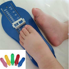 Máquinas de aprendizaje Infante bebé pies longitud de crecimiento Regla de medición subíndice herramientas para pies transportador medidor de pie de bebé 2024 - compra barato