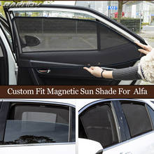 For Alfa 159/Romeo Giulietta/Stelvio/Mito/Magnetic Special Curtain Window SunShades Mesh Shade Blind Fully Covered 2024 - buy cheap