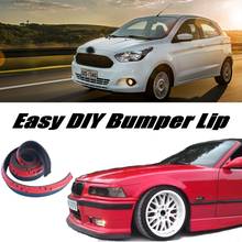 Bumper Lip Deflector Lips For Ford Figo / Ikon Hatch Front Spoiler Skirt For Car View Tuning / Body Kit / Strip 2024 - buy cheap