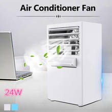 24W 24V Portable Air Conditioning Fan Low Noise 3 Wind Speeds Cooler Digitals Cooling System Timing Air Humidifier For Office 2024 - buy cheap