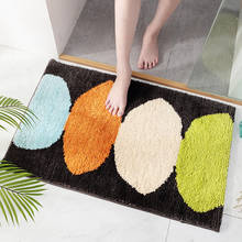 Lemon Series Home Bath Mat 3 Seconds Water Absorbent Microfiber Flocking Foot Mat Toilet Door Mat Non-slip Bathroom Rug 2024 - buy cheap