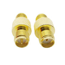 5pcs/lot RF Coaxial Cable Adapter SMA Female Jack to RP SMA Female Jack Straight Gold plated RF High frequency Connector Coupler 2024 - buy cheap