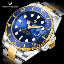 PAGANI DESIGN Stainless Steel Waterproof Watch Men relogio masculino Men Automatic Watch Sapphire Luxury Mechanical Wristwatch 2024 - buy cheap