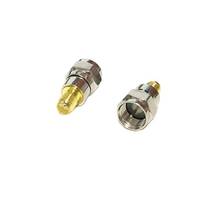 1pc NEW  F  Male Plug to SMA  Female Jack  RF Coax Adapter Convertor  Straight  Goldplated Wholesale 2024 - buy cheap