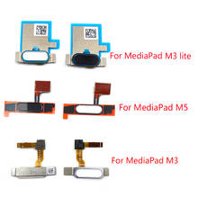 Sensor de huella dactilar, tecla de retorno a casa, botón de menú, Cable de cinta flexible para Huawei MediaPad M3 Lite 10,1 M5 10,8 pulgadas 2024 - compra barato