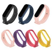 TPU strap For Xiaomi Mi Band 5 Strap Replacement Wrist Straps Bracelets Silicone Watch Band for Xiaomi MIBand Wristband Strap 2024 - buy cheap