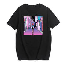 Camiseta feminina gráfica, camiseta estilo harajuku punk, vintage casual para mulheres 2024 - compre barato