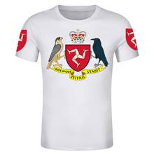 Camiseta de equipo Número de Isle of Man DIY para hombre, camiseta informal de secado rápido para motocicleta 2024 - compra barato