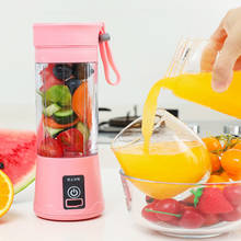 380ml Portable Juicer USB rechargeable Smoothie Blender fruit vegetables Multifunction Juice Cup Mini Home Machine Mixer 2024 - buy cheap