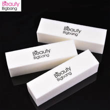 BEAUTYBIGBANG-Bloque de esponja para Limas de uñas, 9,4x2,5 cm, para manicura y pedicura, manicura, uñas blancas 2024 - compra barato