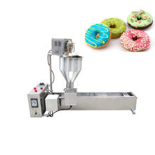 Fritadeira automática de rosquinha elétrica, máquina de fazer rosquinha de bolo/máquina comercial de rosquinha 110v/220v 2024 - compre barato