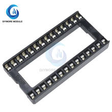 Adaptador de conector de 28 pines DIP28, enchufes IC, soldadura Tipo 28, 10 Uds. 2024 - compra barato