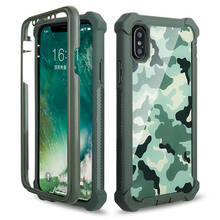 Heavy Duty Protection Doom Armor PC+Soft TPU Phone Case for iPhone 12 Pro 11Pro Max XS Max XR X 7 8 Plus Shockproof Sturdy Cover 2024 - buy cheap