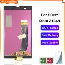 100% Tested LCD Display Touch Screen Digitizer Assembly Replacement For Sony Xperia Z L36H L36i C6606 C6603 C6602 C660X C6601 2024 - buy cheap