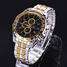 ORLANDO Men Business Watches Luxury Men Gold Watches Stainless Steel Quartz Watch horloge man relogio masculino reloj hombre 2024 - buy cheap