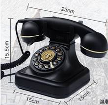 Classic black  luxury household vintage telephone/Antique quality phone 01 2024 - buy cheap
