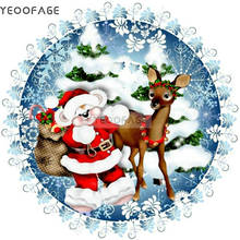 5d mosaico diamante bordado natal boneco de neve pintura diamante ponto cruz cervos quadrado broca mosaico inacabado kits retalhos 2024 - compre barato