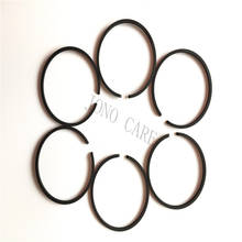 Juego de anillos de pistón para cortadora de césped, piezas de cilindro de corte de cepillo chino 1E34F, CG260, BC260, 26CC, 34x1,2mm, 6 uds. 2024 - compra barato