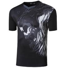 Jeansian Men's T-Shirt Tshirt Tee Shirt Sport Short Sleeve Dry Fit Running Fitness Workout LSL264 Black2 2024 - buy cheap