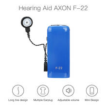 Audífono Personal AXONF-22 para sordos, amplificador de sonido, productos de salud para el cuidado del oído, ajustable 2024 - compra barato