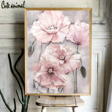 5 d diamond painting Pink poppies cross stitch puzzle picture diamond mosaic full square/round drill embroidery crafts, 2024 - buy cheap
