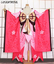 Disfraz de Onmyoji SR Momo para mujer, hermoso Kimono de Tao Huayao para despertar, Halloween, Carnaval, envío gratis 2024 - compra barato