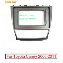FEELDO-Radio estéreo para coche, marco de Fascia 2DIN para Toyota Camry 2006-2011, Panel de tablero de pantalla grande, moldura de instalación, 10,1" 2024 - compra barato