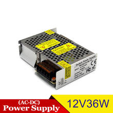 Fonte de alimentação universal dc12v 36w, transformadores de condução para dc 12v, smps, adaptador para faixa de luz, lâmpada de cctv, diy 2024 - compre barato