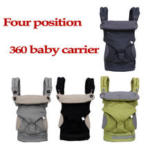 Canguru para carregar bebês, quatro posições, 360, respirável, infantil, mochila, transporte de criança, envoltório sling, suspensórios 2024 - compre barato