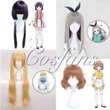 Blend S Maika Sakuranomiya Kaho Hinata Mafuyu Hoshikawa Miu Amano Hideri Kanzaki Maid Wig Women Girl Cosplay Accessories 2024 - buy cheap