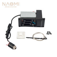 NAOMI Guitar Pickup EQ Guitar Preamp Equalizer Piezo For  Acoustic Guitar EQ-505 Guitar Parts Accessories New 2024 - buy cheap
