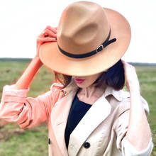 Женская фетровая шляпа, зимняя фетровая шляпа, Женская Классическая фетровая шляпа из искусственной шерсти в британском стиле на осень и зиму, женская уличная одежда, фетровые шляпы для мужчин 2021 2024 - купить недорого